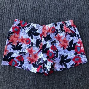Columbia women’s sandy river shorts II size large floral